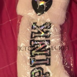 Pink Victoria’s Secret stocking